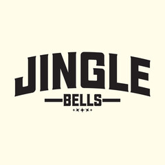 jingle bells t shirt design, vector file 