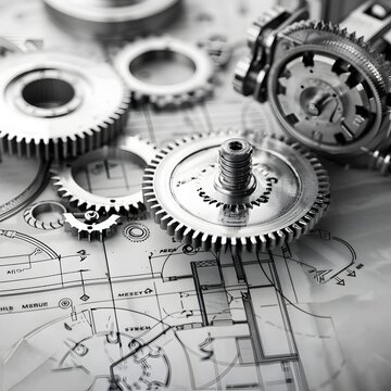 Mechanical Engineering Design with Gears and Blueprints: A Fusion of Precision and Creativity