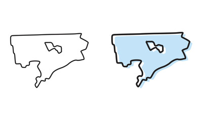 detroit map, detroit vector, detroit outline, detroit