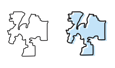 albuquerque map, albuquerque vector, albuquerque outline, albuquerque