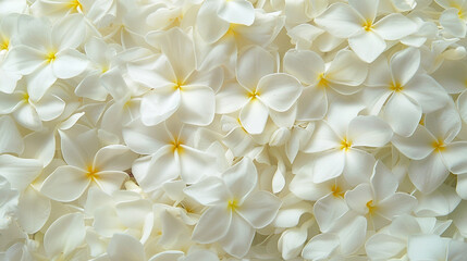close up of white flowers background 