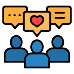 Engagement Icon For Design Element