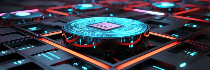 Eth blockchain cryptocurrency mining technology digital background wallpaper banner