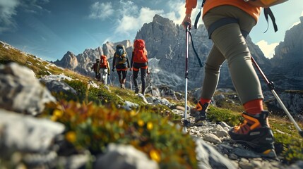 Having risen to a height, they enjoy a panoramic view of the mountain peaks and the clouds lazily gliding over them.