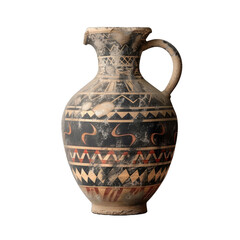 Ancient Jug Isolated On Transparent Background