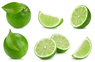 Fresh organic lime isolated - 758987000