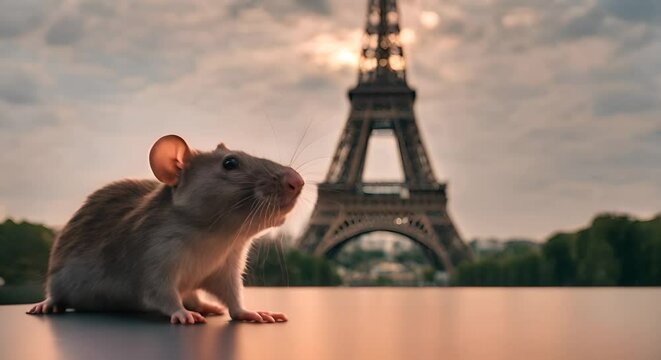 Rats in Paris.