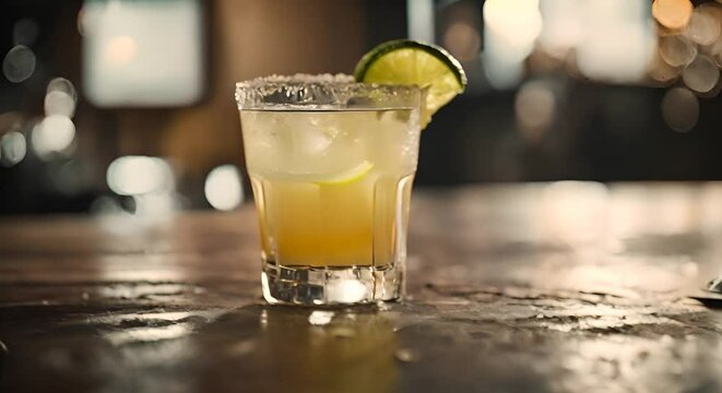 Mexican margarita drink.