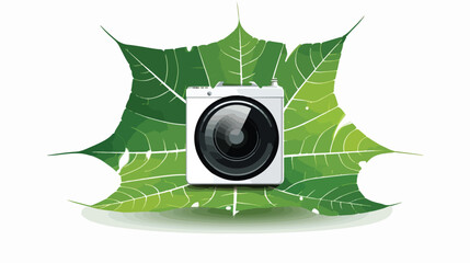 Photo picture web icon in flat style.  flat vector i=