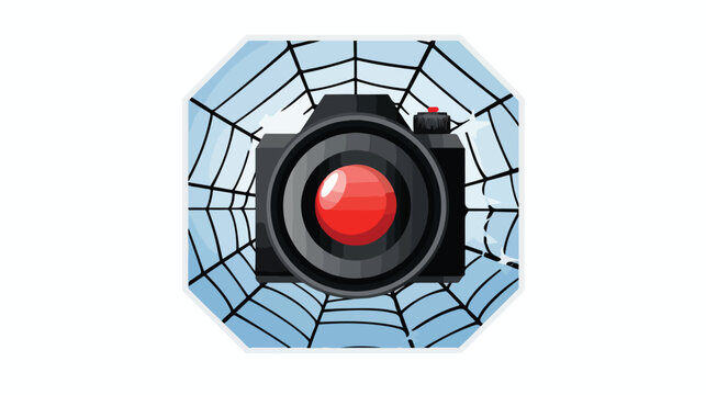 Photo picture web icon in flat style.  flat vector i=
