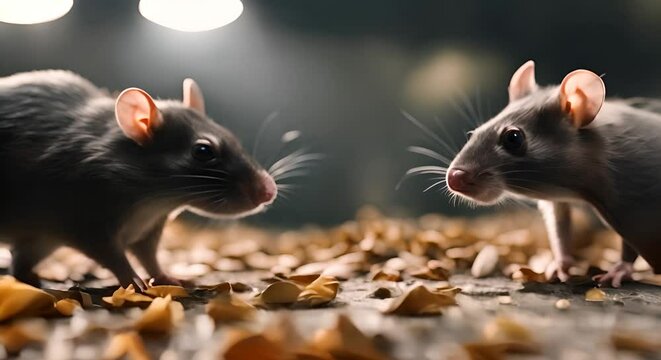 Rats in Paris.