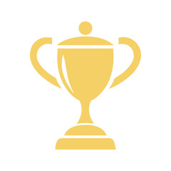 Fototapeta premium trophy icon in trendy flat style