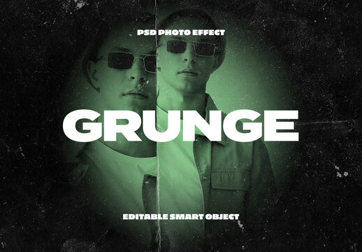 Vintage Grunge Photo Effect