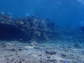 Ship Wreck underwater 