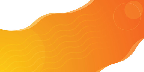 Template banner with gradient color. Design with liquid shape. Abstract background.