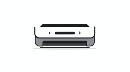 scanner vector icon. computer component icon flat 