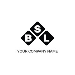 BSL letter logo design on white background. BSL logo. BSL creative initials letter Monogram logo icon concept. BSL letter design