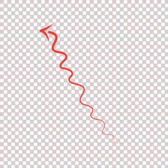 Arrow head logo design vector template. Eps10.