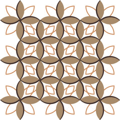 seamless pattern with leaves