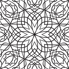 seamless pattern with flowers