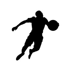 Very high quality detailed soccer football player illustration