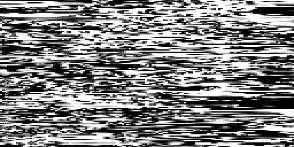 Poster Static Pixel Noise TV. VHS Glitch Pixel Texture Screen. Static Video Noise Seamless Texture. Color Pattern Background. No Signal Vector Illustration.