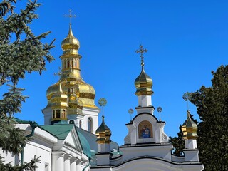 Fototapeta na wymiar Kyiv Pechersk Lavra is the first and the most ancient monastery on the territory of Ukraine.