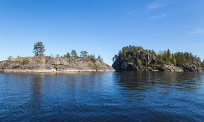 The coast of Lake Ladoga - 759036403
