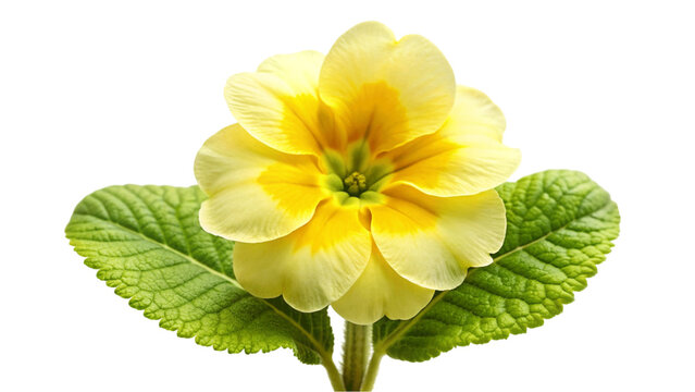 A Primrose isolated on Transparent background.