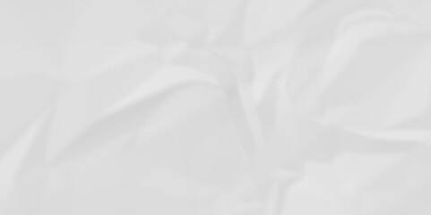 White wrinkly backdrop paper background. panorama grunge wrinkly paper texture background, crumpled pattern texture. White paper crumpled texture. white fabric crushed textured crumpled.