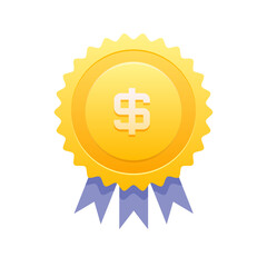 Certificate Icon with a Distinctive Touch: Showcasing Excellence, Verification, and Achievement. Profile Validation and Trustworthy Credentials. Vector Illustration Quality Mark. Achievement.