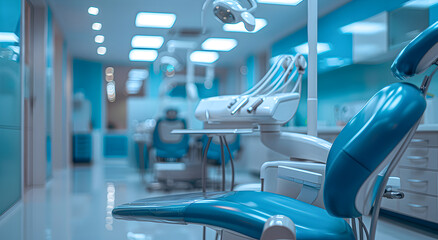 Dental office.  The background of a modern dental clinic.