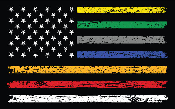 First Responders Flag Design