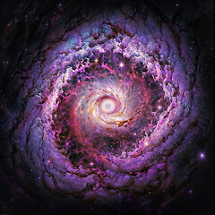 abstract background with spiral