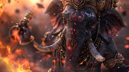 Pancha Ganapati: A Joyous Five Day Hindu Celebration Revering the Elephant-Headed Deity Ganesha