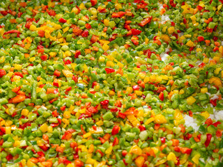 Bunter Paprikamix