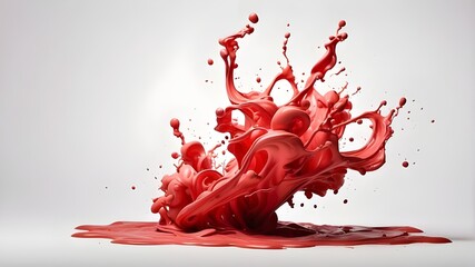 red paint splashes
paint, valentine, illustration, design, art, red, color, decoration, pattern, splash