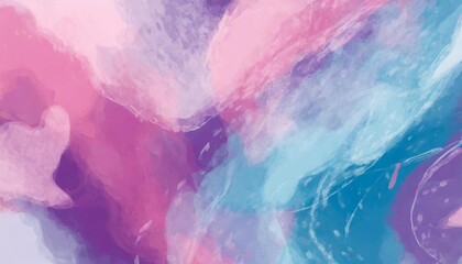 abstract art pink purple blue pastel gradient paint background with liquid fluid grunge texture