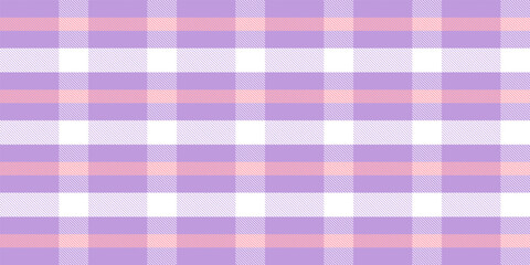 Gingham pattern background. Retro tablecloth texture. Abstract color full of Scott pattern. Pastel gingham seamless background for print on fabric. Vector art