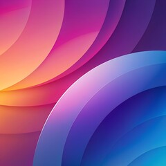 Curvature Elegance: Abstract Curve Background