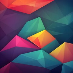 Bright lines polygonal background