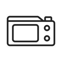 Photography camera icon vector. photo illustration sign. focus symbol.