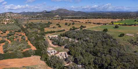 Obraz premium Hospitalet Vell archeological site, Majorca, Balearic Islands, Spain