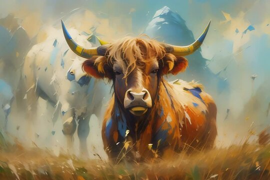 scottish highlander cow evolving and changing