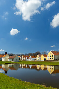 Zabori village monument reserve, Southern Bohemia, Czech Republic