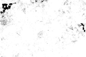Grain monochrome pattern of the old worn surface design. Distress Overlay Texture Grunge background of black and white.