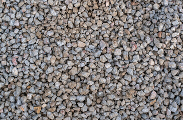 Texture of gravel, small stones, pebbles. Usable for graphic designs