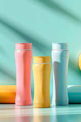 Fototapeta premium Water Bottle Mockup