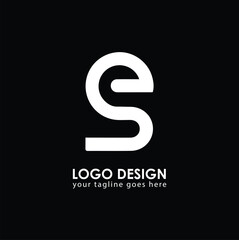 ED DE Logo Design, Creative Minimal Letter DE ED Monogram