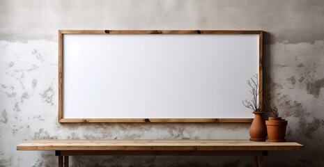 a white board on a wall